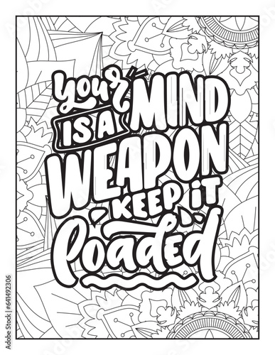 Quotes. Quotes Coloring Pages 
