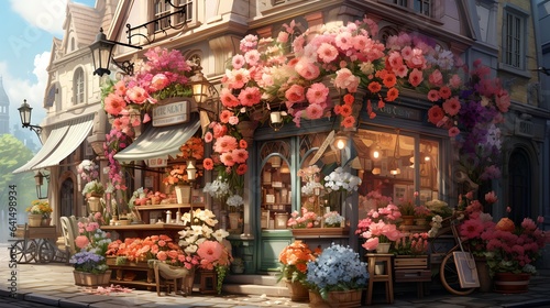 Flower store, generative ai