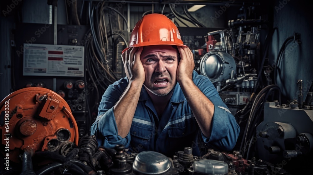 mechanical engineer conducting stress tests on machinery generative ai mechanical engineer conducting stress tests on machinery generative ai