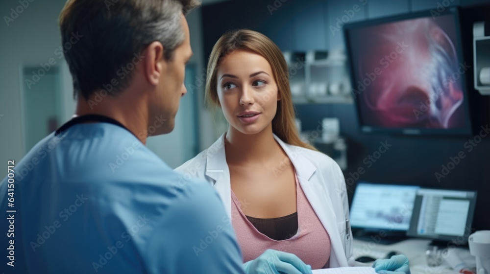 plastic surgeon discussing rhinoplasty with a patient generative ai plastic surgeon discussing rhinoplasty with a patient generative ai