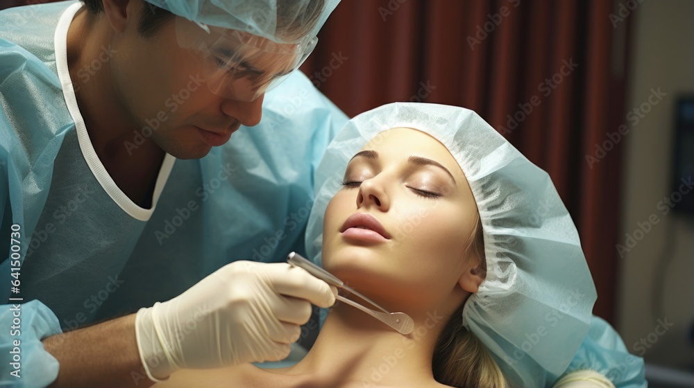 plastic surgeon discussing rhinoplasty with a patient generative ai plastic surgeon discussing rhinoplasty with a patient generative ai