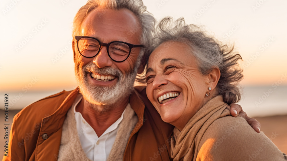 Senior Tenderness. Happy And Joyful Old Senior Couple. Senior Tenderness. Happy And Joyful Old Senior Couple.