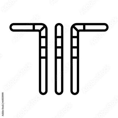 Plastic Straw Icon