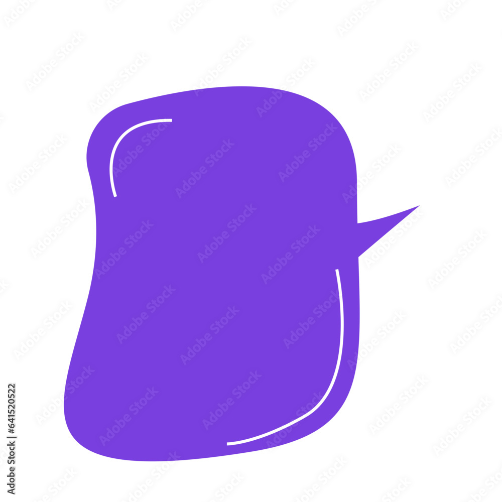 Bubble Chat Shape Colorful Bubble Chat Shape Colorful