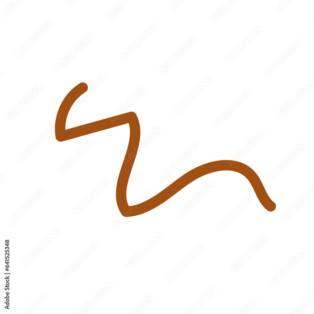 orange brown squiggly doodle lines orange brown squiggly doodle lines