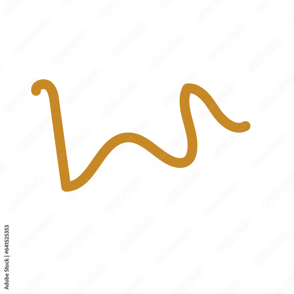 orange brown squiggly doodle lines orange brown squiggly doodle lines