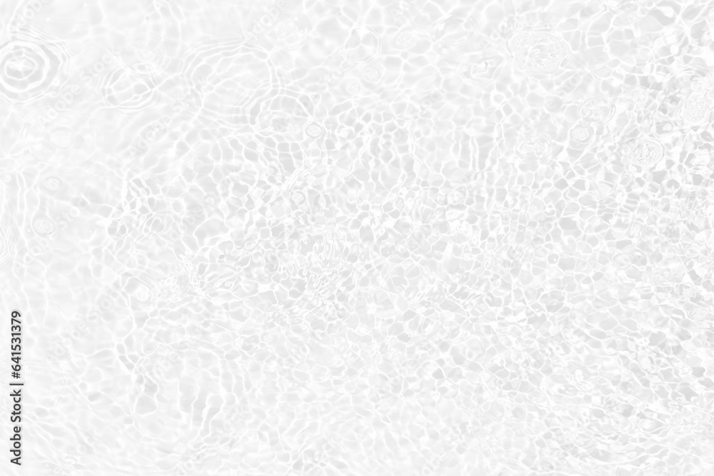 White water with ripples on the surface. Defocus blurred transparent white colored clear calm water surface texture with splashes and bubbles. Water waves with shining pattern texture background. White water with ripples on the surface. Defocus blurred transparent white colored clear calm water surface texture with splashes and bubbles. Water waves with shining pattern texture background.