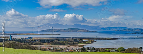 view of the mountains