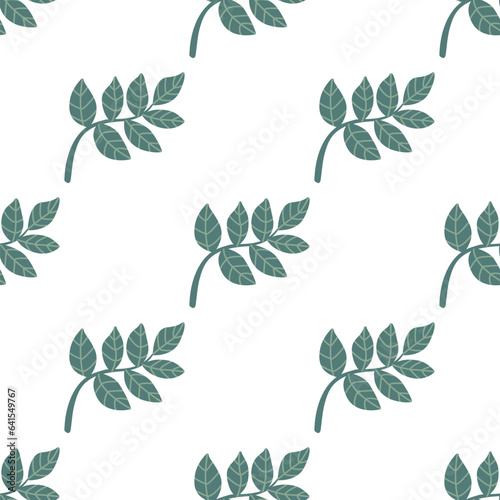 Seamless pattern with leaves monstera