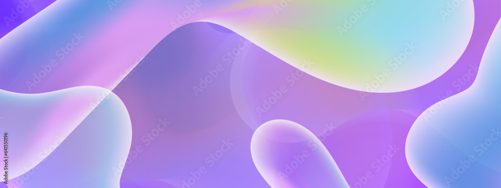 Colorful modern liquid banner Colorful modern liquid banner