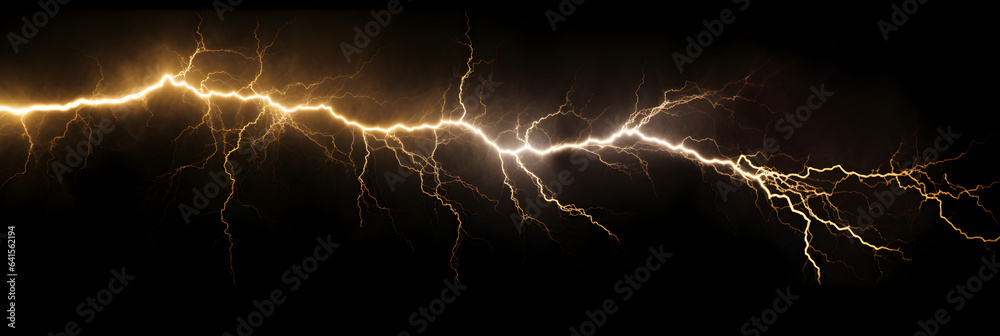 abstract lightning cloud background banner - obrazy, fototapety, plakaty 