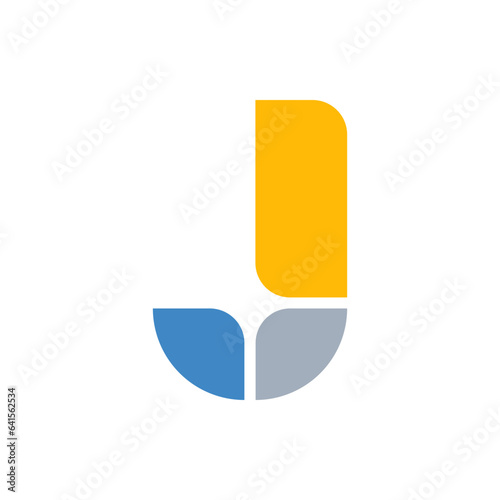 Free Download Monogram design vector logo. Monogram initial letter mark J logo design. Monogram design vector logo. Monogram initial letter mark J logo design simple J monogram - GFXLoad