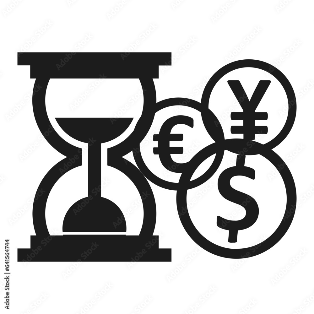 currency conversion icon illustration currency conversion icon illustration