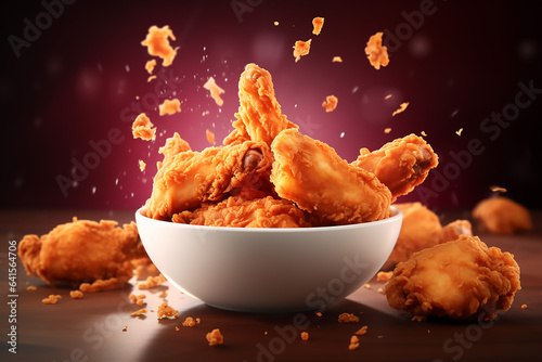 chicken wings, chicken wings with sauce,  ai, ai generated, generated, ai generative, generative
