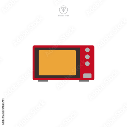 Oven icon symbol vector illustration isolated on white background