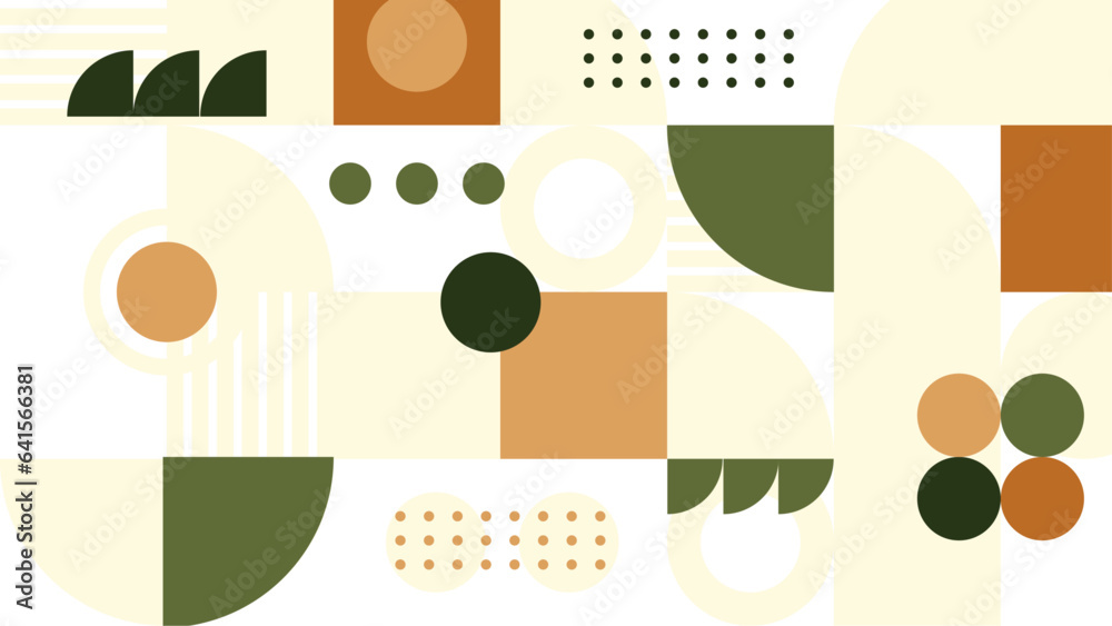 Colorful modern art abstract geometric background with shapes Colorful modern art abstract geometric background with shapes