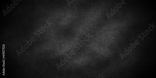 Abstract Black texture chalk board and black board background. stone concrete texture grunge backdrop background anthracite panorama. Panorama dark grey black slate background or texture.