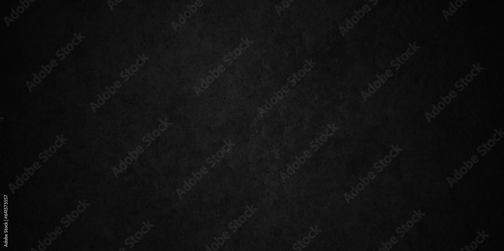 Dark Black texture chalk board and black board background. stone concrete texture grunge backdrop background anthracite panorama. Panorama dark grey black slate background or texture.