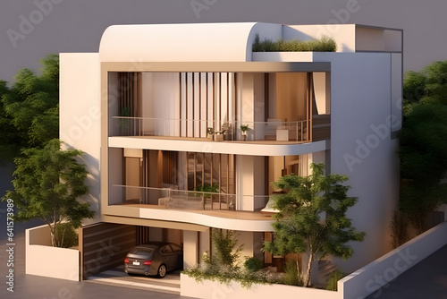 minimalist terraced house ideas Made with Generative AI