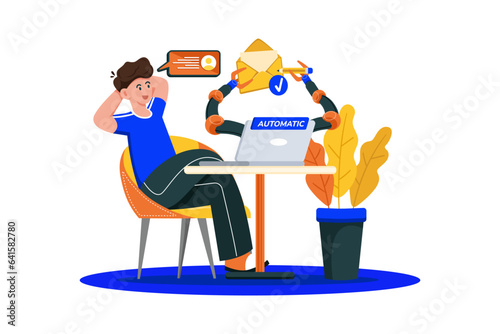 Autoresponders automate email replies.