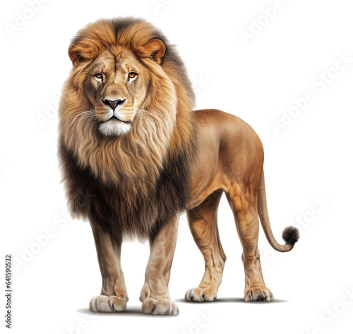 lion isolated on white © PNG for U