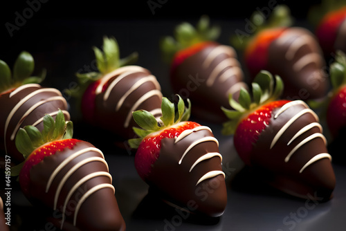 Chocolate Dipped Strawberries, coated fruity indulgence