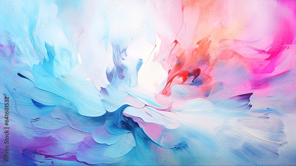 Oil painting abstract art background. Natural banner with bright rainbow gradient. Dry texture Oil painting abstract art background. Natural banner with bright rainbow gradient. Dry texture