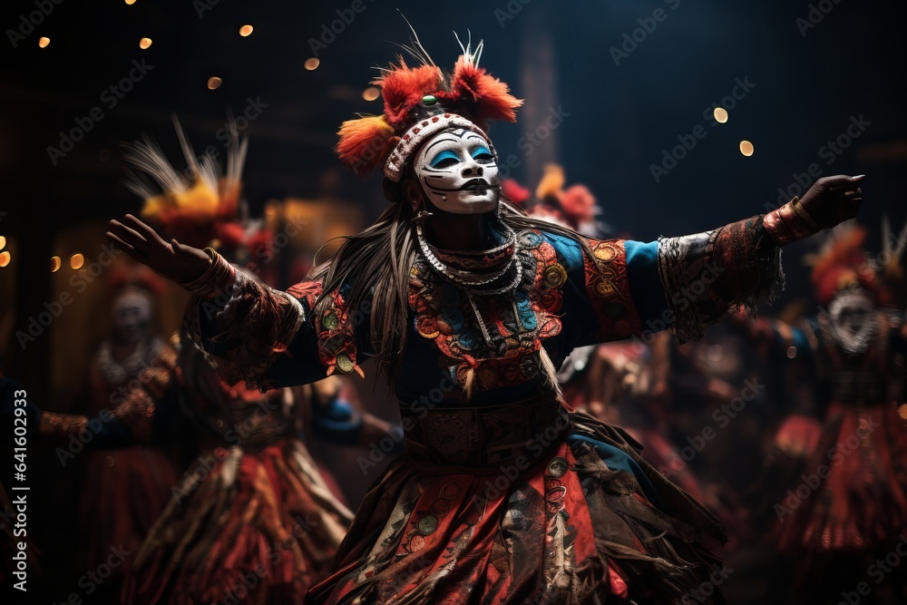 Traditional Dance Performance, Generative AI Traditional Dance Performance, Generative AI