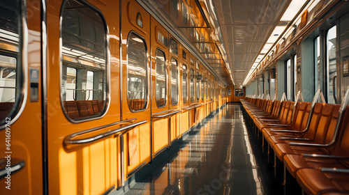 future the interior of the train