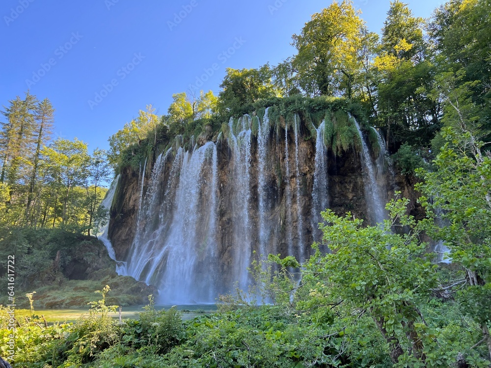 Landscape and environment of Plitvice Lakes National Park (UNESCO) - Plitvica, Croatia or Slikoviti krajobrazi i prekrasni motivi iz nacionalnog parka Plitvička jezera - Plitvice, Hrvatska