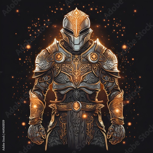 Warforged soldier created with AI