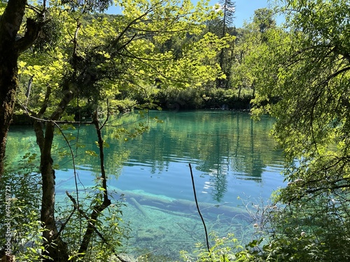 Landscape and environment of Plitvice Lakes National Park (UNESCO) - Plitvica, Croatia or Slikoviti krajobrazi i prekrasni motivi iz nacionalnog parka Plitvička jezera - Plitvice, Hrvatska photo