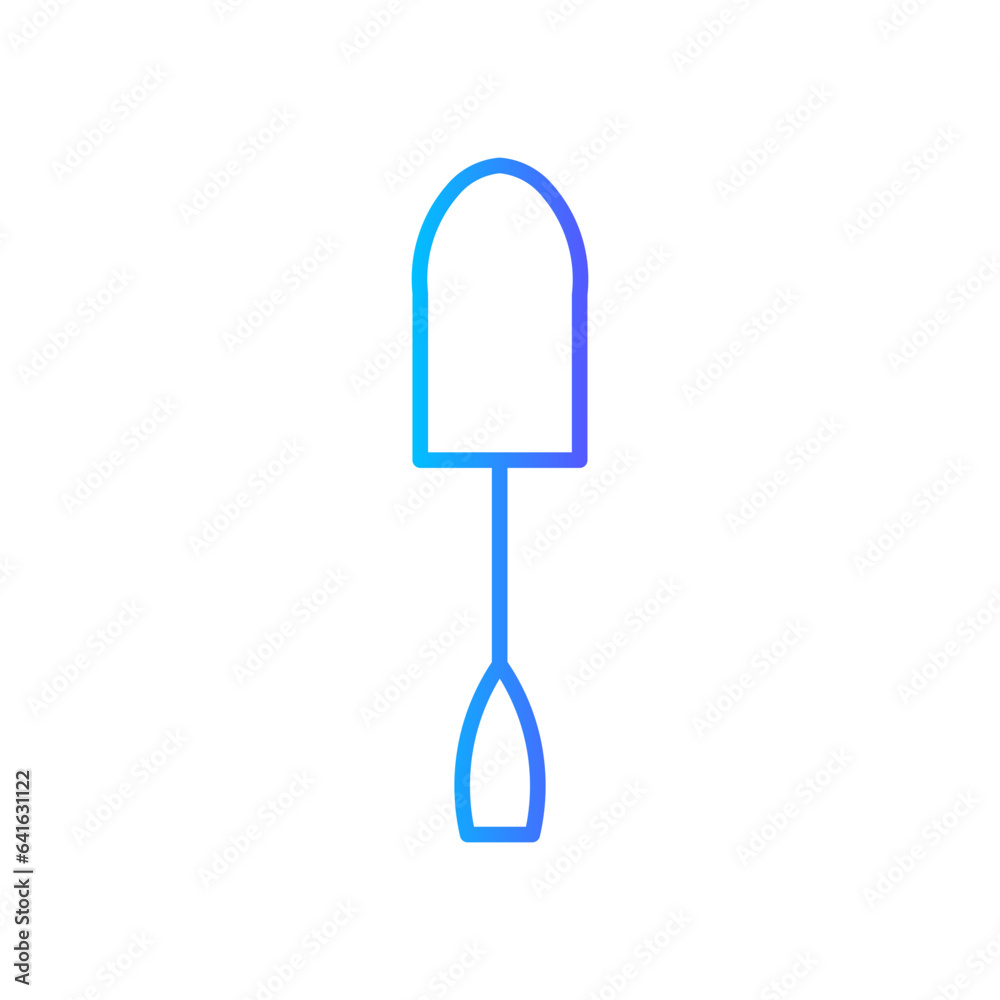 shovel gradient icon shovel gradient icon