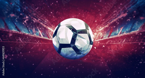 Football World Cup Background for Banner - Soccer Championship © kilimanjaro 