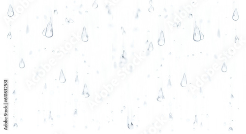 rain falling isolated background,, ai generated photo