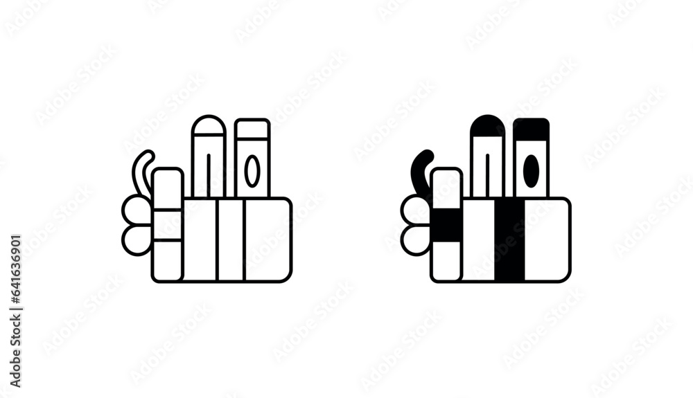 Gift icon design with white background stock illustration Gift icon design with white background stock illustration