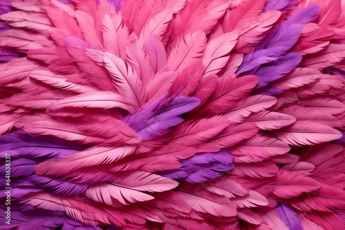 Pink Feather Background, Feather Wallpaper, Feathers Background, Fluffy Feather Texture, Feather Pattern, Feather Texture, Fur Texture, AI Generative