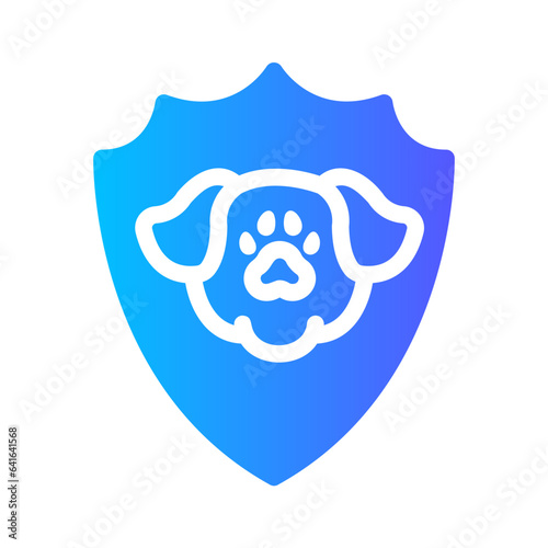 pet insurance Gradient icon