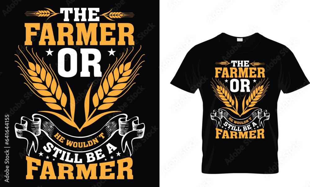 Farmer T shirt design