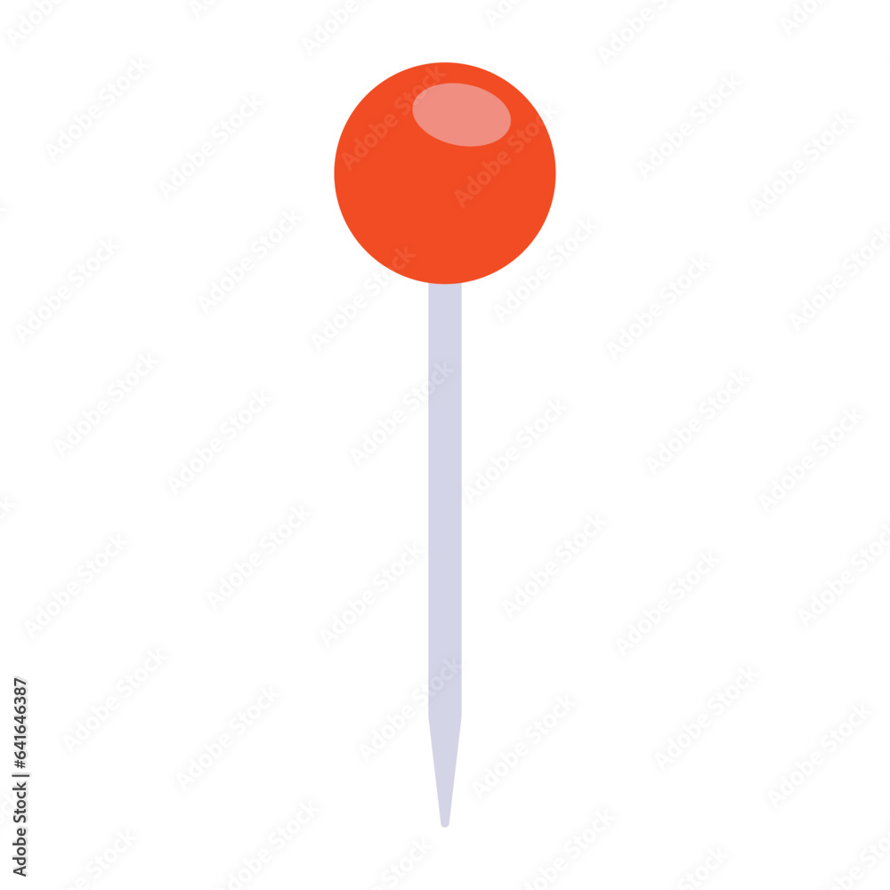Map pin flat illustration Map pin flat illustration