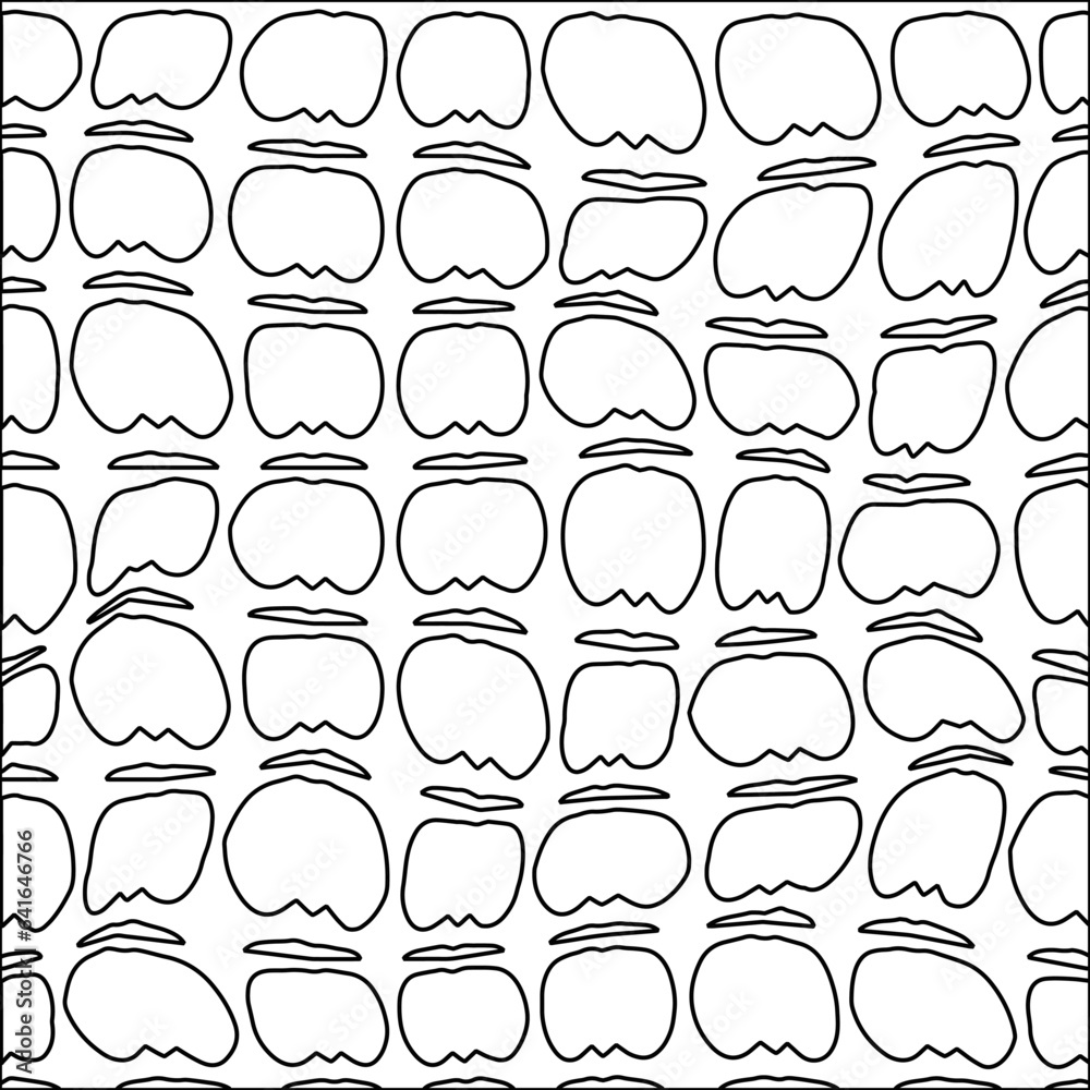 Stylish texture with figures from lines.Abstract black and white pattern for web page, textures, card, poster, fabric, textile. Monochrome graphic repeating design. Stylish texture with figures from lines.Abstract black and white pattern for web page, textures, card, poster, fabric, textile. Monochrome graphic repeating design.