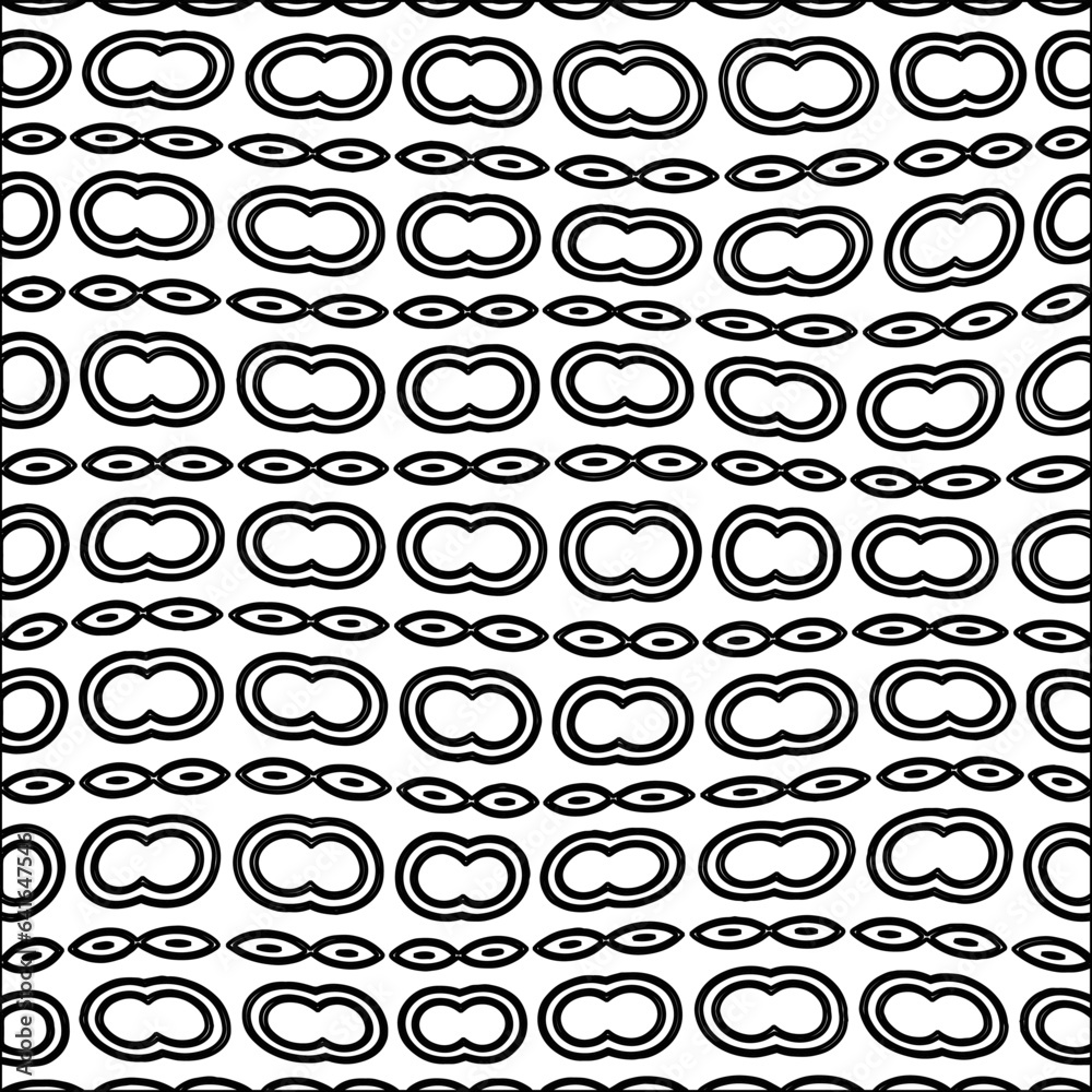 Stylish texture with figures from lines.Abstract black and white pattern for web page, textures, card, poster, fabric, textile. Monochrome graphic repeating design. Stylish texture with figures from lines.Abstract black and white pattern for web page, textures, card, poster, fabric, textile. Monochrome graphic repeating design.