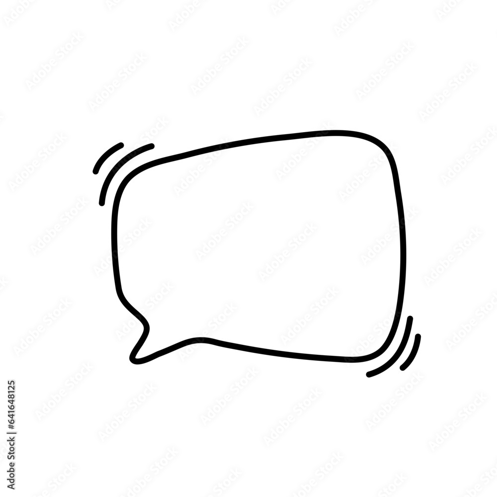 Hand drawn text box. Cute cartoon style talking dialogue.
Hand drawn text box. Cute cartoon style talking dialogue.