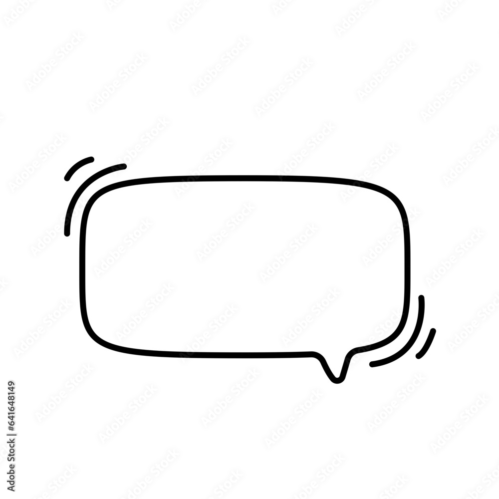 Hand drawn text box. Cute cartoon style talking dialogue.
Hand drawn text box. Cute cartoon style talking dialogue.
