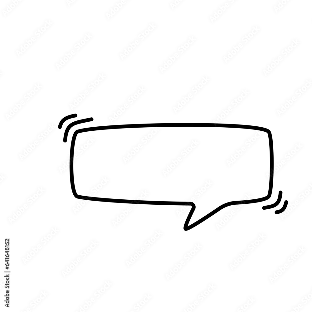 Hand drawn text box. Cute cartoon style talking dialogue.
Hand drawn text box. Cute cartoon style talking dialogue.