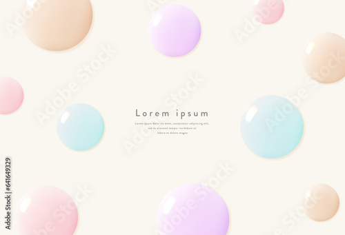 Shiny pop dot pattern design background