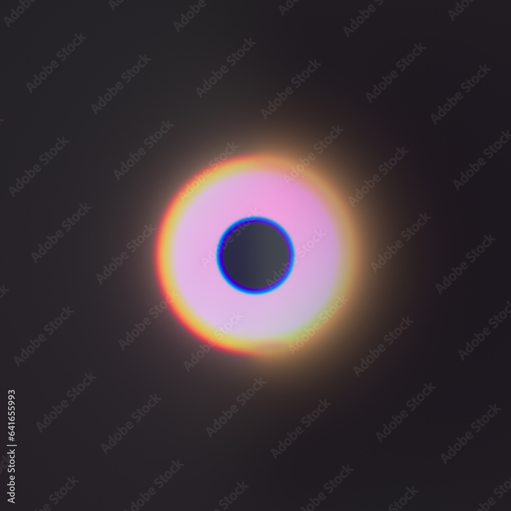 Circular Blurred Vibrant Abstract Radial Gradient Shape Circular Blurred Vibrant Abstract Radial Gradient Shape