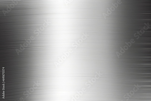 Stainless steel texture background. Shiny surface of metal sheet, Generative AI