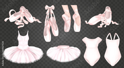 Ballet Shoes Realistic Set