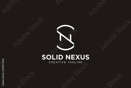 SN latter logo and icon